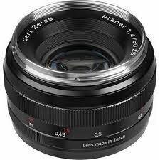 Carl Zeiss F/1.4 Planar T* цена и информация | Объективы | pigu.lt