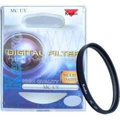 UV filtras Kenko Digital MC 62mm цена и информация | Фильтры для объективов | pigu.lt