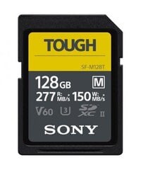 Sony карта памяти SDHC 32GB Tough C10 UHS-II U3 V90 цена и информация | Карты памяти для фотоаппаратов, камер | pigu.lt