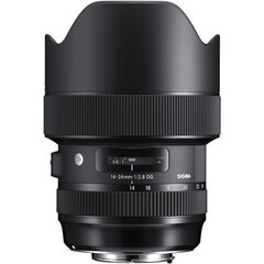 Sigma 14-24mm F2.8 DG HSM ART (Nikon) kaina ir informacija | Objektyvai | pigu.lt