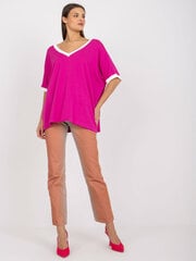 Женская повседневная блуза цвета фуксии цена и информация | Женские блузки, рубашки | pigu.lt