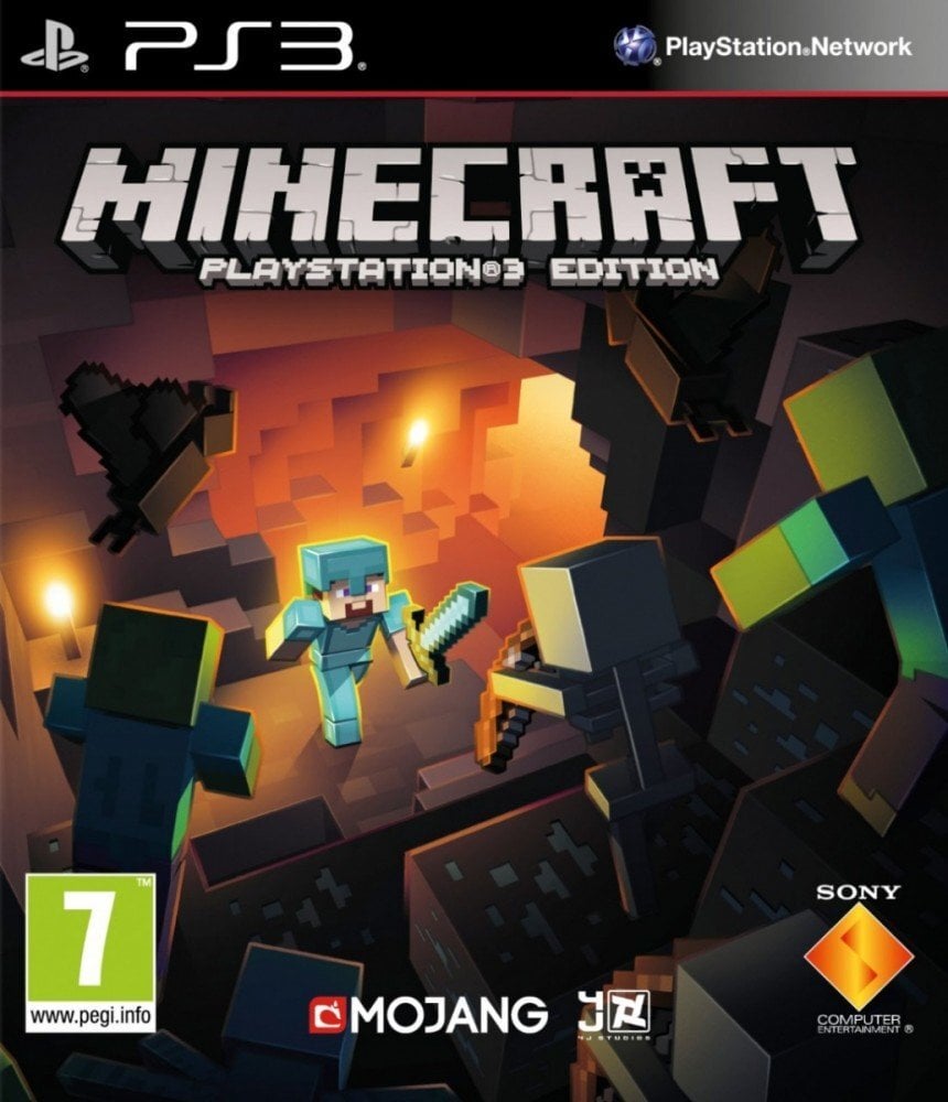 Kompiuterinis žaidimas Minecraft, PlayStation 3 kaina | pigu.lt