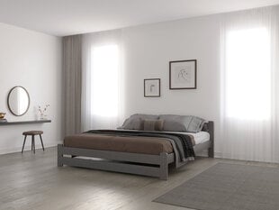 Кровать Karolina 160x200, серый цена и информация | Кровати | pigu.lt