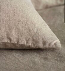 Двухспальная постельбелье из льна ЭкоЛина, песочного цвета цена и информация | Постельное белье | pigu.lt