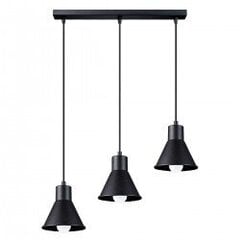 Pendant lamp TALEJA 3 black [ES111] CRIMSON SL.0990 цена и информация | Люстры | pigu.lt