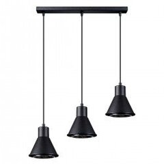 Pendant lamp TALEJA 3 black [ES111] CRIMSON SL.0990 цена и информация | Люстры | pigu.lt