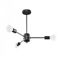 Chandelier LANGO 6 black CRIMSON SL.1023