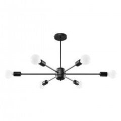 Chandelier LANGO 6 black CRIMSON SL.1023 цена и информация | Люстры | pigu.lt