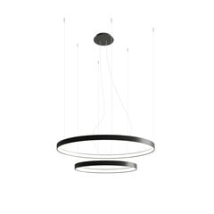 Chandelier RIO 3 55/78/110 black 3000K THORO TH.138 цена и информация | Подвесной светильник | pigu.lt