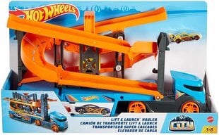 Грузовик-транспортер Hot Wheels Крутой спуск цена и информация | Игрушки для мальчиков | pigu.lt