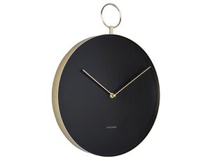 Sieninis laikrodis - Kilpa, juodos sp., 34 cm kaina ir informacija | Laikrodžiai | pigu.lt