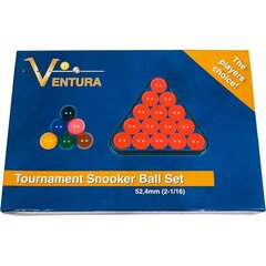 Ventura Economy snukerio kamuoliukų rinkinys 52,4 mm kaina ir informacija | Biliardas | pigu.lt