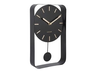 Sieninis laikrodis - Maža žavinga švytuoklė, juodas kaina ir informacija | Laikrodžiai | pigu.lt