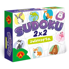 Sudoku Žaidimas 2X2 Gyvūnai kaina ir informacija | Lavinamieji žaislai | pigu.lt