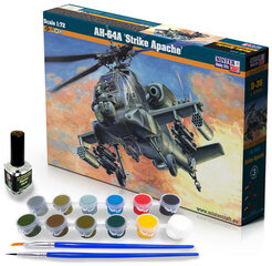 Sraigtasparnio Modelis Ah-64A Mastas 1:72 kaina ir informacija | Lavinamieji žaislai | pigu.lt