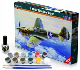 Modelis su dažais P-40 E Aleut 1:72 kaina ir informacija | Piešimo, tapybos, lipdymo reikmenys | pigu.lt