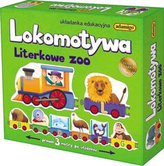 Lokomotyvas – Zoologijos Sodo Raidės kaina ir informacija | Lavinamieji žaislai | pigu.lt