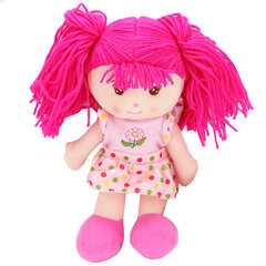 Кукла из мягкой ткани в шапочке. Длина куклы 45см. цена и информация | Игрушки для девочек | pigu.lt