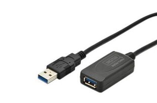 Digitus, USB-A, 5 m kaina ir informacija | Kabeliai ir laidai | pigu.lt