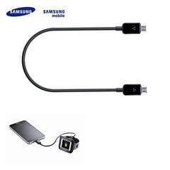 Samsung EP-SG900UBE Galaxy S5 Micro USB на Micro USB Кабель для зряда от телефона Черный (EU Blister) цена и информация | Кабели и провода | pigu.lt
