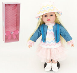 Стильная Кукла В Платье Польского Голоса цена и информация | Игрушки для девочек | pigu.lt