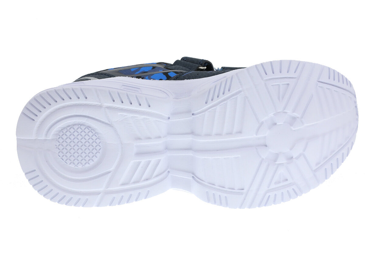 Sportiniai šviečiantys bateliai berniukams Beppi 2189290, juodi/mėlyni kaina ir informacija | Sportiniai batai vaikams | pigu.lt