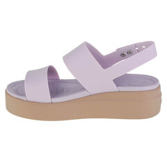 Босоножки Crocs™ Brooklyn Low Wedge Womens цена и информация | Женские босоножки | pigu.lt