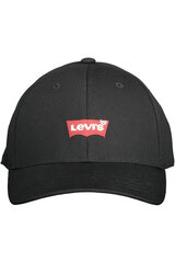 Kepurė vyrams Levi'S Hat Men 230885-0006, juoda цена и информация | Мужские шарфы, шапки, перчатки | pigu.lt