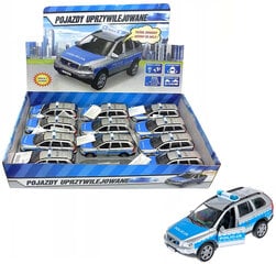 Металлический Полицейский Автомобиль Volvo  цена и информация | Игрушки для мальчиков | pigu.lt