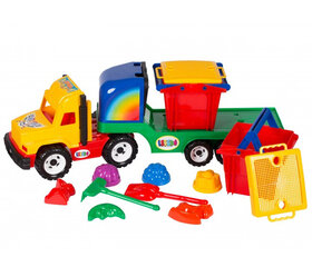 Smėlio sunkvežimio komplektas kaina ir informacija | Žaislai berniukams | pigu.lt