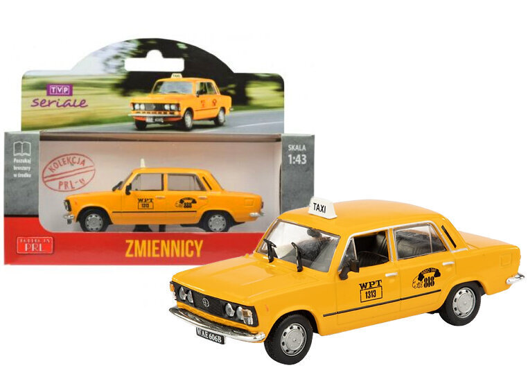 Kolekcinis modeliukas Prl Fiat 125P Taxi Pakeitimas kaina ir informacija | Kolekciniai modeliukai | pigu.lt