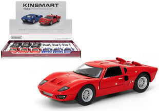 Kolekcinis modeliukas 1966 Metų Ford Gt40 Mkii kaina ir informacija | Kolekciniai modeliukai | pigu.lt