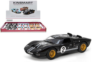 Kolekcinis modeliukas 1966 Metų Ford Gt40 Mkii kaina ir informacija | Kolekciniai modeliukai | pigu.lt