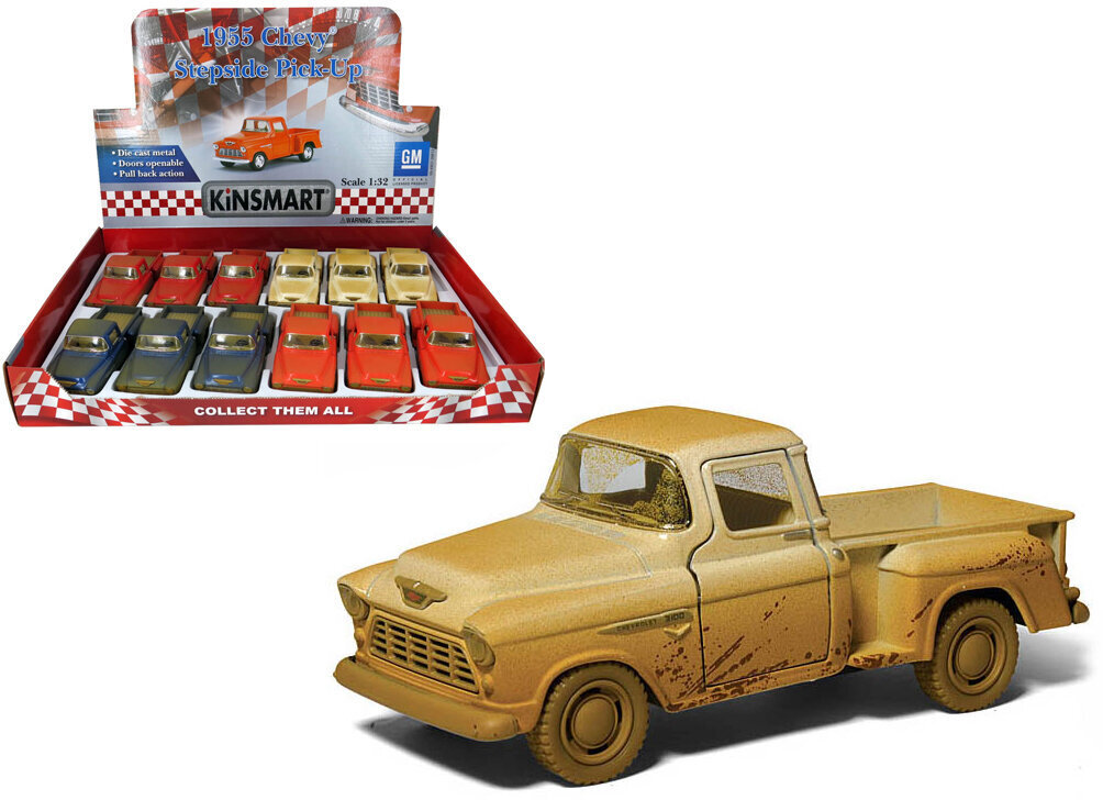 Kolekcinis modeliukas 955 Chevy Pickup Mudy 1:32 kaina ir informacija | Kolekciniai modeliukai | pigu.lt