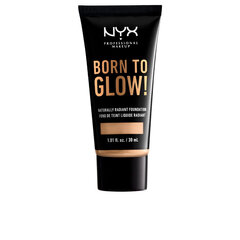 Skystas makiažo pagrindas NYX Born To Glow!, 30 ml kaina ir informacija | Makiažo pagrindai, pudros | pigu.lt