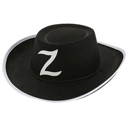 Zorro Skrybėlė kaina ir informacija | Originalios kepurės | pigu.lt