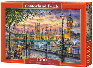 Dėlionė Londonas 1000 dalių kaina ir informacija | Dėlionės (puzzle) | pigu.lt