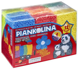 Детский Пластилин-Пена 12 Цветов цена и информация | Принадлежности для рисования, лепки | pigu.lt