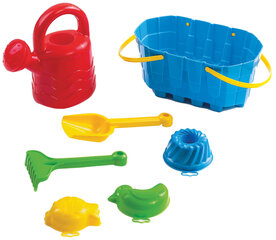 Детский набор песочных игрушек Marioinex 901489, 7 шт. цена и информация | Игрушки для песка, воды, пляжа | pigu.lt