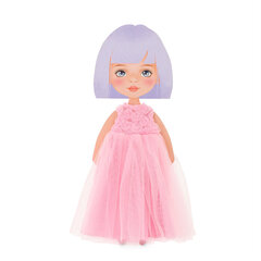 Sweet Sisters комплект одежды: Розовое платье с розами цена и информация | Игрушки для девочек | pigu.lt