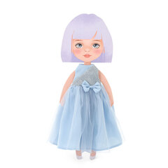 Sweet Sisters комплект одежды: Голубое сатиновое платье цена и информация | Игрушки для девочек | pigu.lt