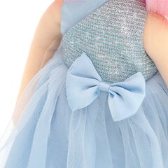 Sweet Sisters комплект одежды: Голубое сатиновое платье цена и информация | Sweet Sisters Товары для детей и младенцев | pigu.lt