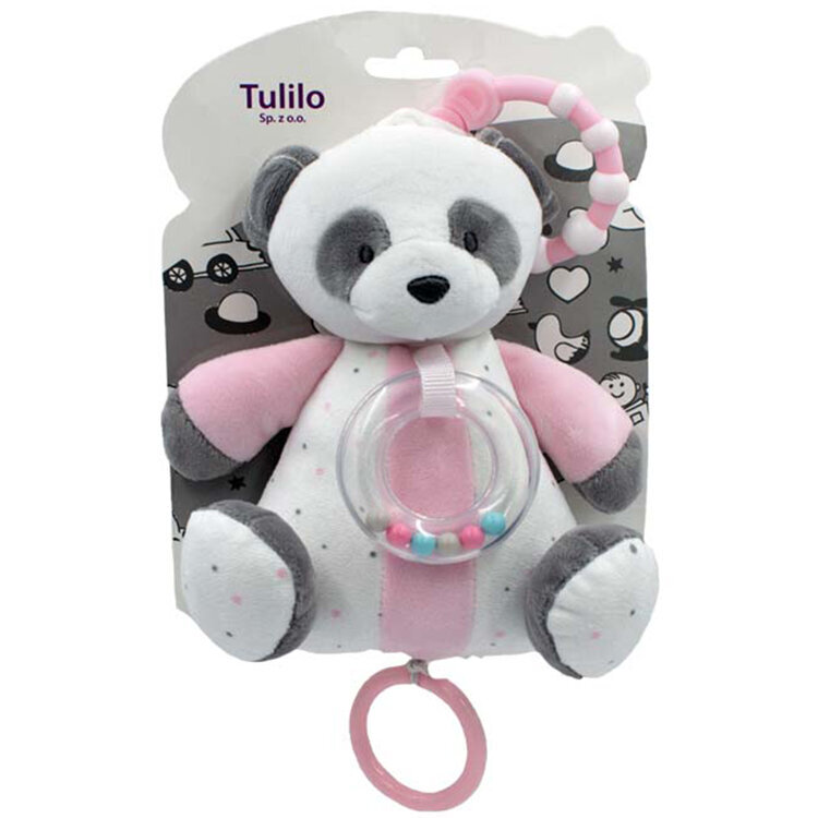 Panda Pink Positive цена и информация | Minkšti (pliušiniai) žaislai | pigu.lt