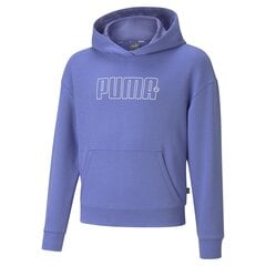 Laisvalaikio džemperis mergaitėms Puma Rebel Hoodie TR G Hazy Blue - 58615714, violetinės spalvos kaina ir informacija | Megztiniai, bluzonai, švarkai mergaitėms | pigu.lt