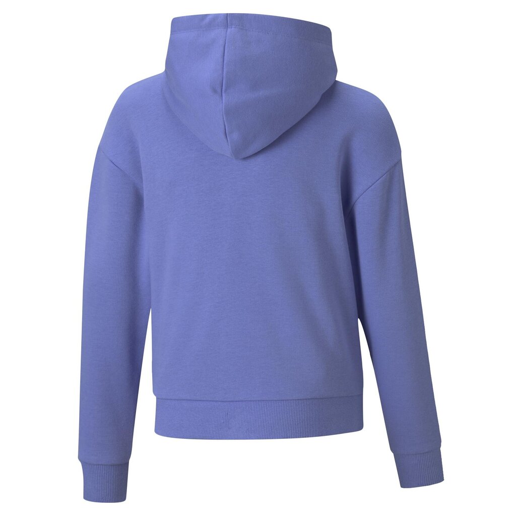 Laisvalaikio džemperis mergaitėms Puma Rebel Hoodie TR G Hazy Blue - 58615714, violetinės spalvos kaina ir informacija | Megztiniai, bluzonai, švarkai mergaitėms | pigu.lt