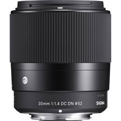 Sigma 30mm f/1.4 DC DN Contemporary объектив для Fujifilm цена и информация | Объективы | pigu.lt