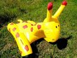 Pripučiamas žaislas, žirafa, 1.35 m цена и информация | Vandens, smėlio ir paplūdimio žaislai | pigu.lt