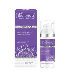 Mikrobiotinis raminamasis ir drėkinamasis kremas Bielenda Professional SupremeLab Microbiome Pro Care Microbiotic Moisturizing & Soothing Cream, 50ml kaina ir informacija | Veido kremai | pigu.lt