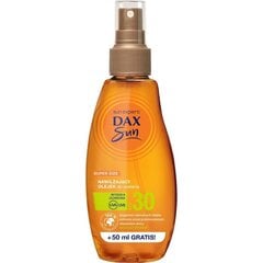 Drėkinamasis aliejus nuo saulės Dax Sun SPF30, 200ml kaina ir informacija | Kremai nuo saulės | pigu.lt