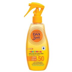 Dax Sun saulės emulsija vaikams ir suaugusiems SPF 50, 200 ml kaina ir informacija | Kremai nuo saulės | pigu.lt